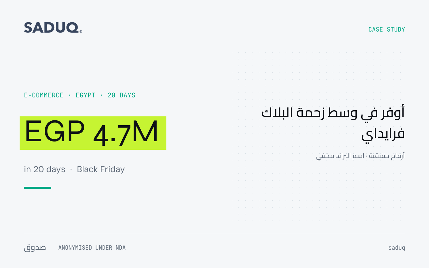 أوفر بلاك فرايداي في وسط الزحمة